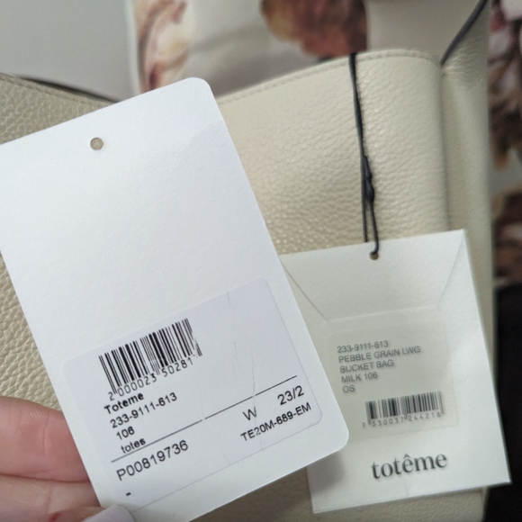 Toteme bucket bag "milk grain"6️⃣9️⃣0️⃣ - Picture 10 of 17